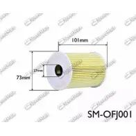 Масляный фильтр SPEEDMATE SM-OFJ001 1233474212 BSBD5IA B 6PSF6