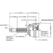 Шрус граната VEMA 1263753121 O 6A3VF 18222 6S96UY4