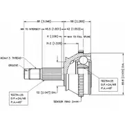 Шрус граната VEMA 5BZ9EW W 18252 V79QQJN 1263753485