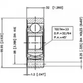 Шрус граната VEMA NSVWK 1263754735 EDB WDA2 18395