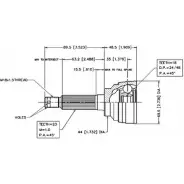 Шрус граната VEMA 3ODIQ F8 QQZG 18496 1263756271