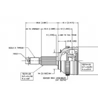 Шрус граната VEMA TUQK4X 18512 1263756387 E5R OCQ5