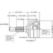 Шрус граната VEMA 18730 J CNQRS 1263757577 I1BQASL