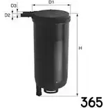 Топливный фильтр MISFAT VJR08 FQW MC1S 1264318814 F145