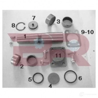 Шкворень поворотного кулака BOTTO RICAMBI kitiv027 1M W3F 1439123675 - Изображение 3