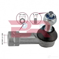 Рулевой наконечник BOTTO RICAMBI 1439402271 brc8050 R QF7O