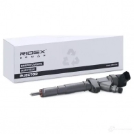 Топливная форсунка RIDEX REMAN 3902i0301r 1437935465 ZV3A Z8 - Изображение 3