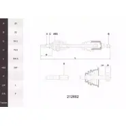 Приводной вал ACEMARK E3Y1XBX V5K 4U 1265289247 212682