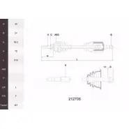 Приводной вал ACEMARK ZE ISZD V06BXO 1265289375 212706