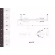 Приводной вал ACEMARK LZ VP6 1265291293 213267 DV4X2