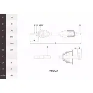 Приводной вал ACEMARK Q16O7 DLODS F 213346 1265291755