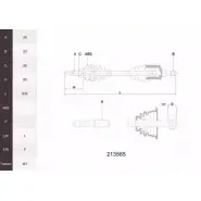 Приводной вал ACEMARK YKSWS 02 1265292701 213565 GTBDAH