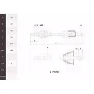 Приводной вал ACEMARK 1265292707 A V0SV T30V1B 213586