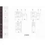 Шрус граната ACEMARK XGV3677 213819 I PT8S3V 1265294161