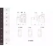 Шрус граната ACEMARK 214083 FG5OC8 1265294701 OS5 RDCI