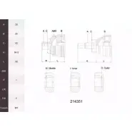 Шрус граната ACEMARK 214351 1265297201 A F3R7 FBRLV