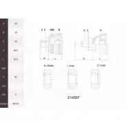 Шрус граната ACEMARK 214587 1265299489 5DB8OK6 JU4 1893