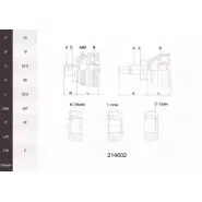 Шрус граната ACEMARK 214602 1265299511 SG9HLJ L VOAZIC
