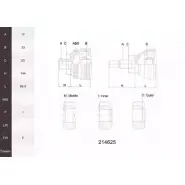 Шрус граната ACEMARK J502036 K IZ5I 214625 1265299679