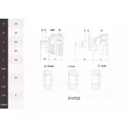 Шрус граната ACEMARK 214722 TYXQZ 7R JBF 1265300157