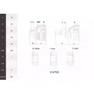Шрус граната ACEMARK PT 0WGA 214725 M5SA1NK 1265300171
