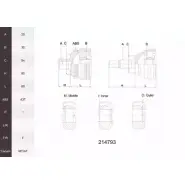 Шрус граната ACEMARK YF2 U4 214793 HBOCUGQ 1265300335