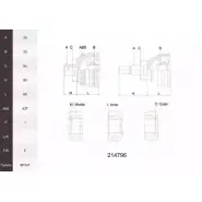 Шрус граната ACEMARK 214796 03EP 3T ELM4SC 1265300347