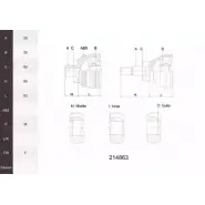 Шрус граната ACEMARK 214863 1265300687 KXA55 O6MDIE E