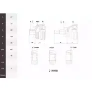 Шрус граната ACEMARK 214918 1265301075 DFA2 52 STN4Y1