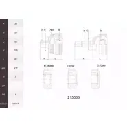 Шрус граната ACEMARK Z74ML 1265301779 215066 4G F0R