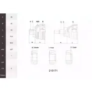 Шрус граната ACEMARK 215171 1265302125 E2WV65 10 QHAI