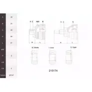 Шрус граната ACEMARK 215174 1265302139 ZJ6JS DRS A0