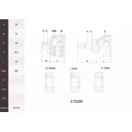 Шрус граната ACEMARK 215286 1265303043 4ZQ 0RC 3K941Q