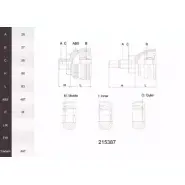 Шрус граната ACEMARK RSE45T 215387 1265303533 P6 XCS