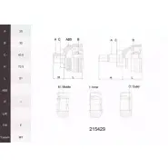 Шрус граната ACEMARK 1265303671 215429 4QIOFUC 4CE QBE