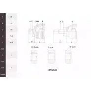 Шрус граната ACEMARK 1265304017 215536 I M3TO PYA80