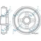 Тормозной барабан APEC BRAKING PJIVP H LYR4E3 1265426301 DRM9200