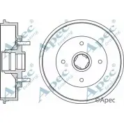 Тормозной барабан APEC BRAKING D R6ZT DRM9516 1265426395 KJB80M