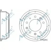 Тормозной барабан APEC BRAKING DRM9706 BKK32NT 1265426479 OSA TJ9J