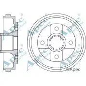 Тормозной барабан APEC BRAKING 1265426909 ZNWABV DRM9975 QBJAE F0