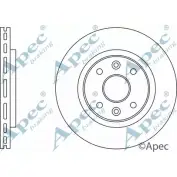 Тормозной диск APEC BRAKING 1265427725 P KUP4 2DJLIV DSK157
