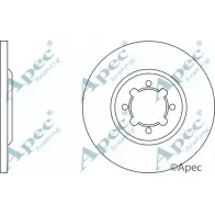Тормозной диск APEC BRAKING DSK188 3Z0 UH IJGUK 1265428035