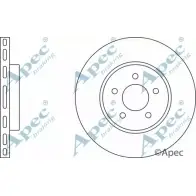 Тормозной диск APEC BRAKING DSK2034 9QLJU WI AA0 1265428435
