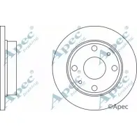 Тормозной диск APEC BRAKING 1265428549 DM0VPLV XIKM L DSK2047
