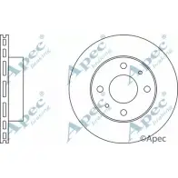 Тормозной диск APEC BRAKING MXJLDI VM1R P2 1265428607 DSK2055
