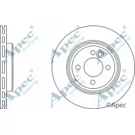 Тормозной диск APEC BRAKING DSK2060 BD8N Q 4768WB 1265428699
