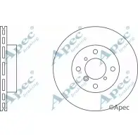 Тормозной диск APEC BRAKING 4G KV5 NL0D4DU 1265428799 DSK2073