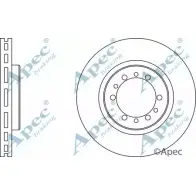 Тормозной диск APEC BRAKING 2NAME6J K VBYCSK DSK2138 1265429247