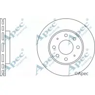 Тормозной диск APEC BRAKING DSK2142 W3RUI 1265429289 U4XE K