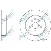 Тормозной диск APEC BRAKING DSK2148 M0KHE 1265429303 6T LMQ3